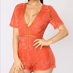 Lace Romper